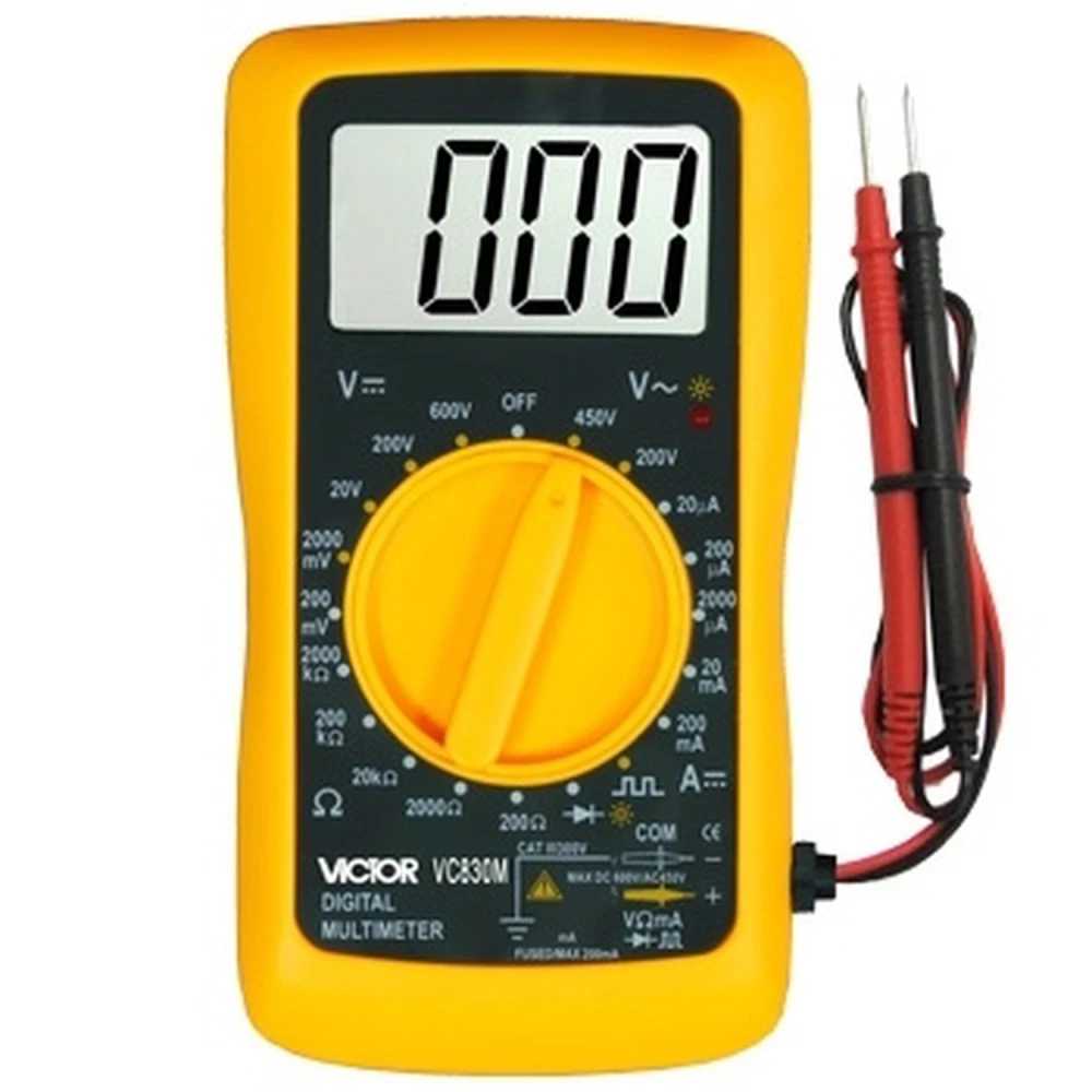 Victor VC830m Digital Multimeter: Accuracy and Functionality for Electronics