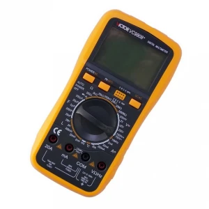 Victor VC9808+ Digital Multimeter with advanced functions for electronics