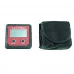 Digital angle gauge with magnetic base for accurate angle and bevel measurement