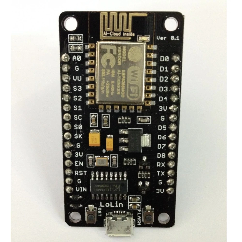 NodeMCU ESP8266 - ESP8266-Based WiFi Development Board for IoT