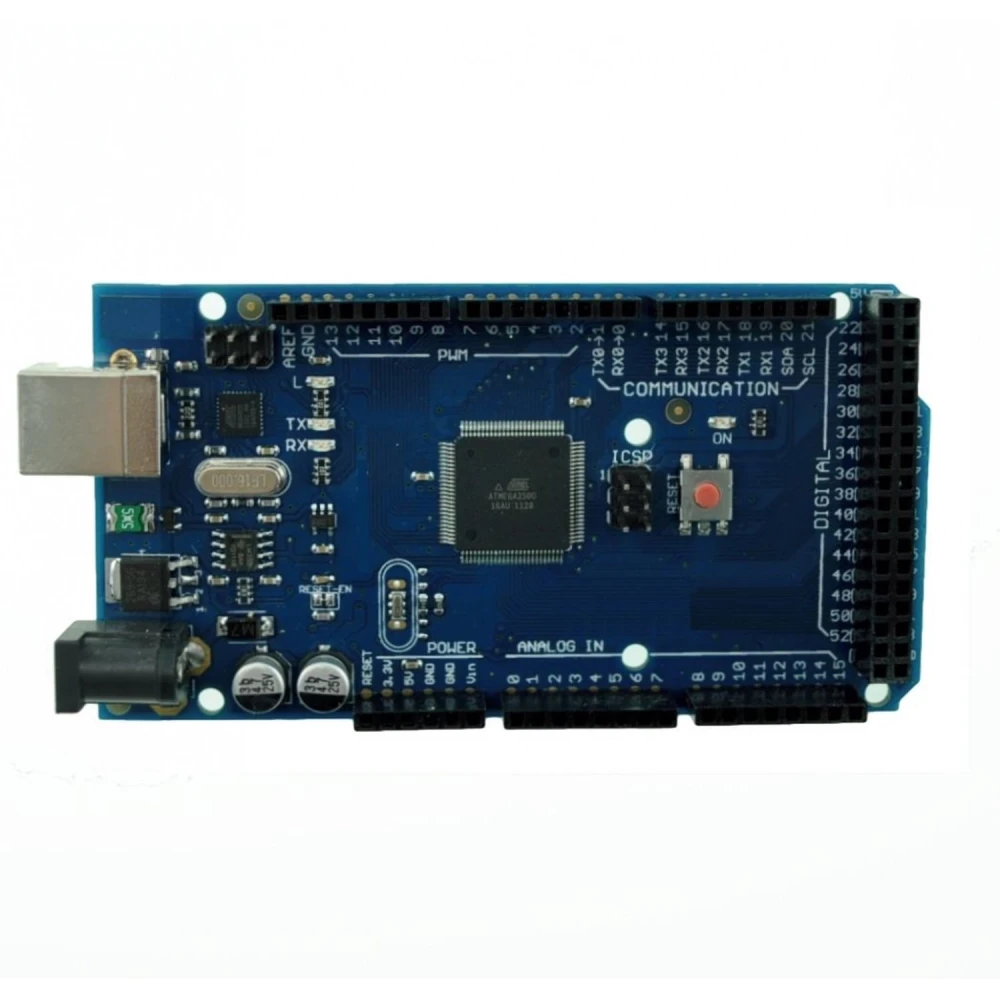 New Arduino Mega 2560 board compatible ATmega2560-16au for advanced projects