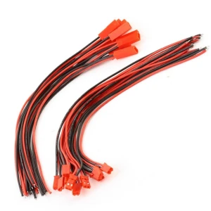 satkit Pack of 10 JST connectors with wire (5 female + 5 male) for drones and RC