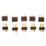 Pack of 10 T-Dean connectors (5 male + 5 female) for drones and RC