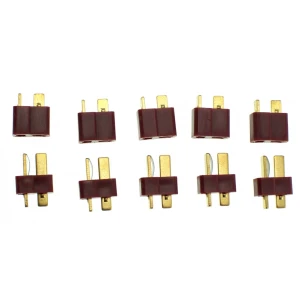 satkit Pack of 10 T-Dean connectors (5 male + 5 female) for drones and RC