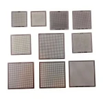 Pack of 10 Universal BGA Reballing Stencils 0.3 to 0.76 mm
