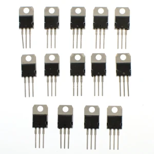 Pack of 14 TO220 Voltage Regulators - L7805 to L7824 and LM317T