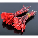 20 JST Connector Pack with Cable (10 female + 10 male) for Drones and RC