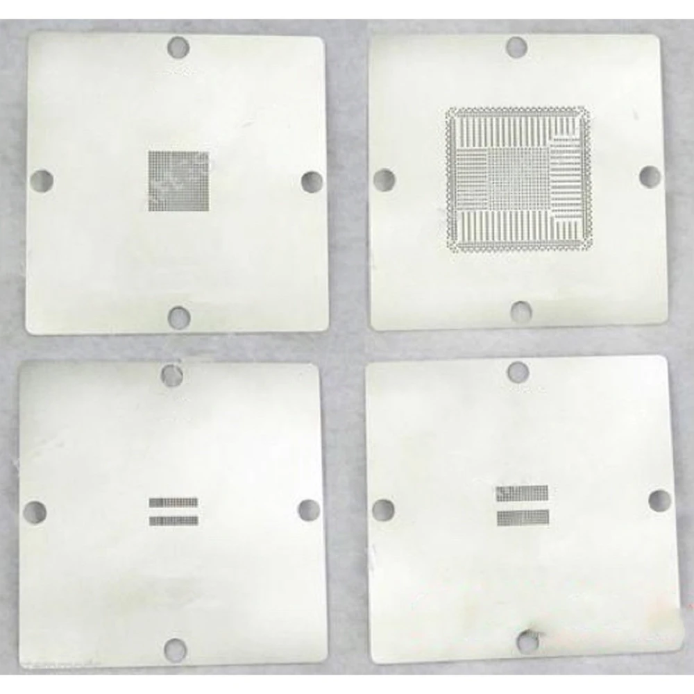 Pack of 4 PS4 Stencils 90x90 compatible with MK-15, HT-90 and dual kit