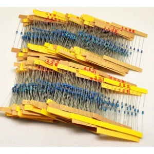 1/4W resistor pack 1220 pieces - 10 of 122 different values