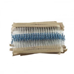 1/4W Resistor Pack 820 Pieces with 41 Values from 1 Ohm to 1M Ohm