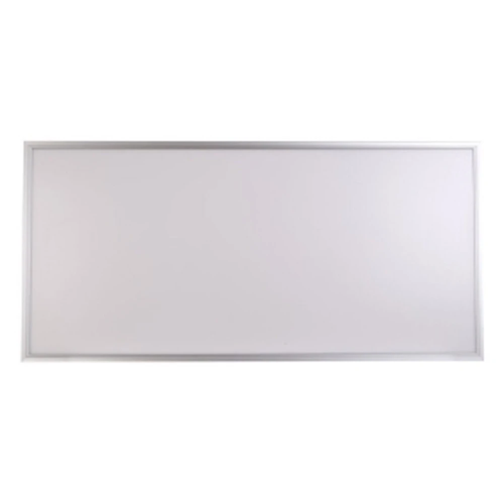 120x60 LED Panel 4500K Slim 88W 7900lm with Silver Frame and Neutral White Light