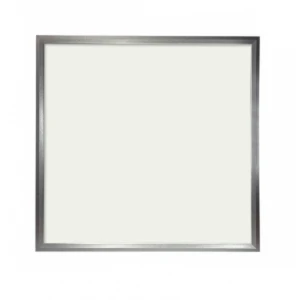 60x60cm Slim LED Panel 48W Cool White 6000K with Silver Frame and Driver Included