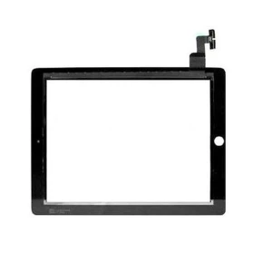 iPad 2 black touch screen digitiser - compatible replacement for iPad 2