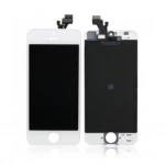 White iPhone 5 screen assembly (touch and LCD) with digitiser glass