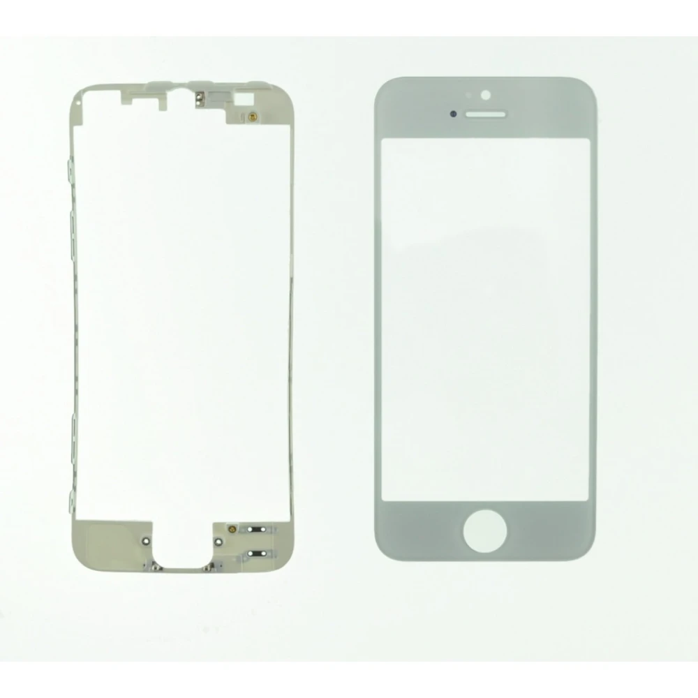 satkit iPhone 5s White Glass Screen with Adhesive Frame