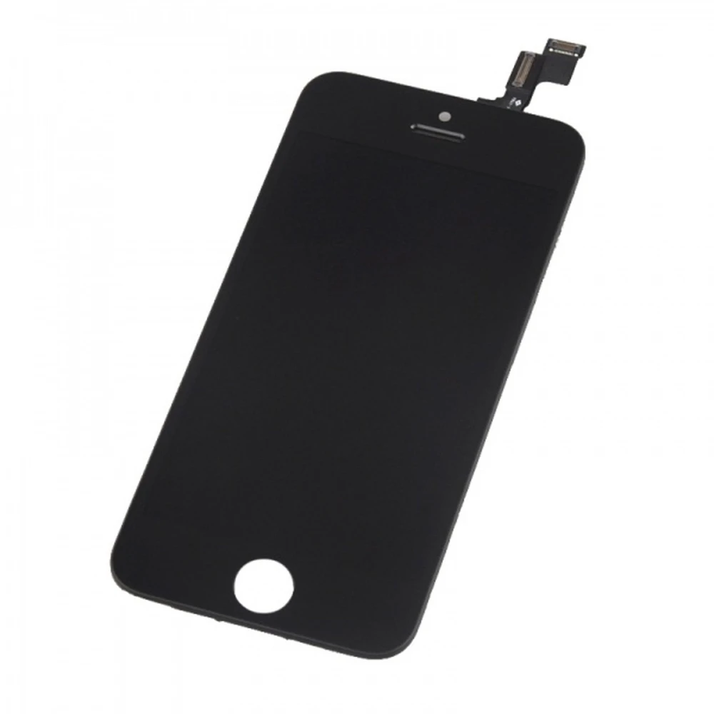 Black iPhone 5S Screen Assembly (Touch & LCD) for A1533, A1453, A1457