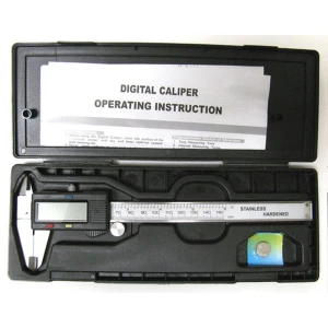 150mm digital vernier caliper with LCD display and high accuracy