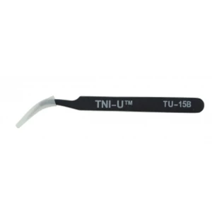 High-Precision Curved Tip Anti-Static Electronics Tweezers satkit