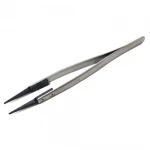 Vetus ESD-249 Anti-Static Tweezers, Straight Tip, Non-Magnetic