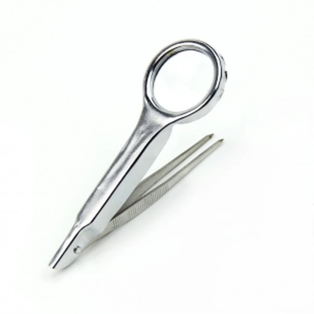 Magnifying Tweezers for Electronics and Hobby - Satkit Precision Tool