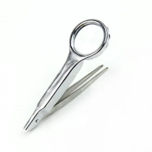 Magnifying Tweezers for Electronics and Hobby - Satkit Precision Tool