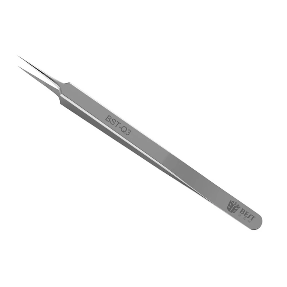 Best Q3 extra-fine straight electronics tweezers for removing electronic components