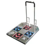 TX-2501 metal dance pad compatible with PS2, Xbox and PC