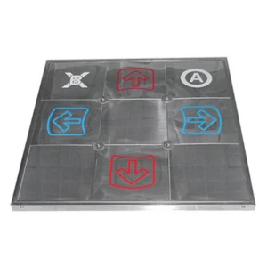 TX-4000 metal dance pad compatible with PS2, XBOX, PC and Wii/GC