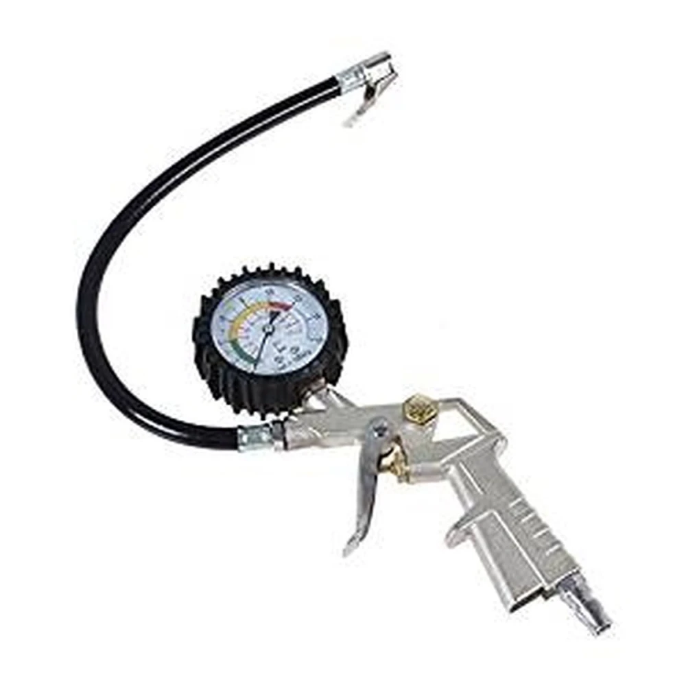 Tyre inflator gun with pressure gauge for air compressor TSX TOOL