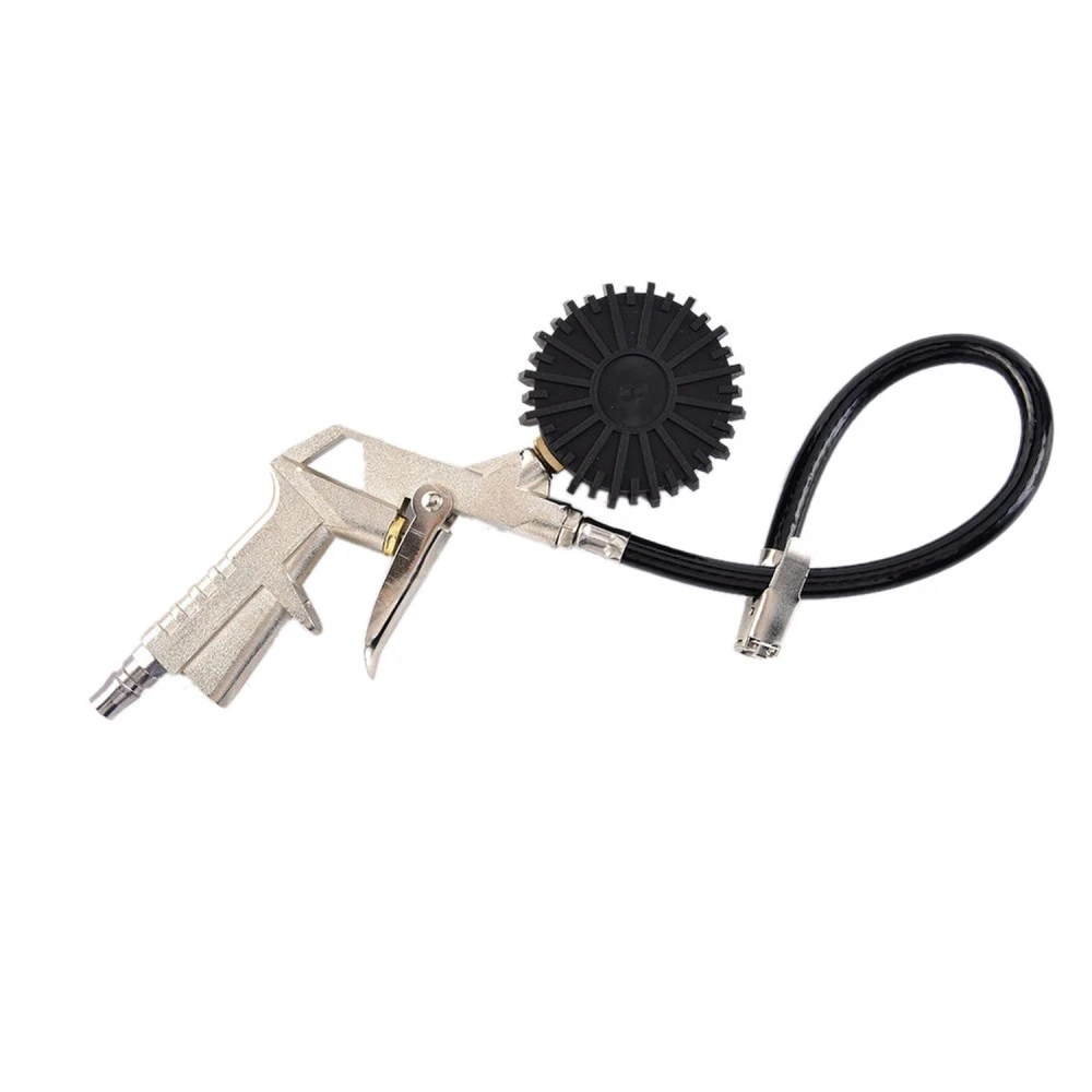 Pistola inflado neumáticos con medidor de presión para uso en taller y hogar