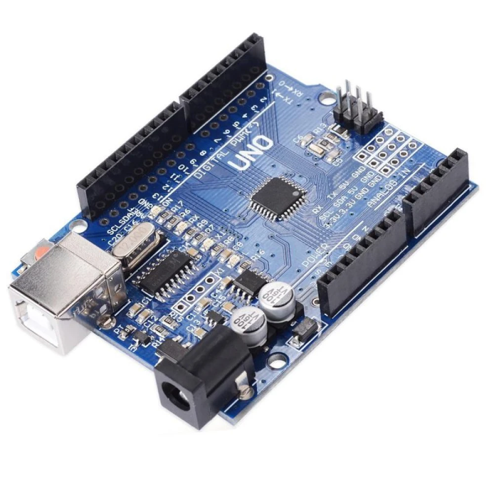 Arduino Uno R3 CH340 Compatible Board with Atmega328p-PU - Satkit