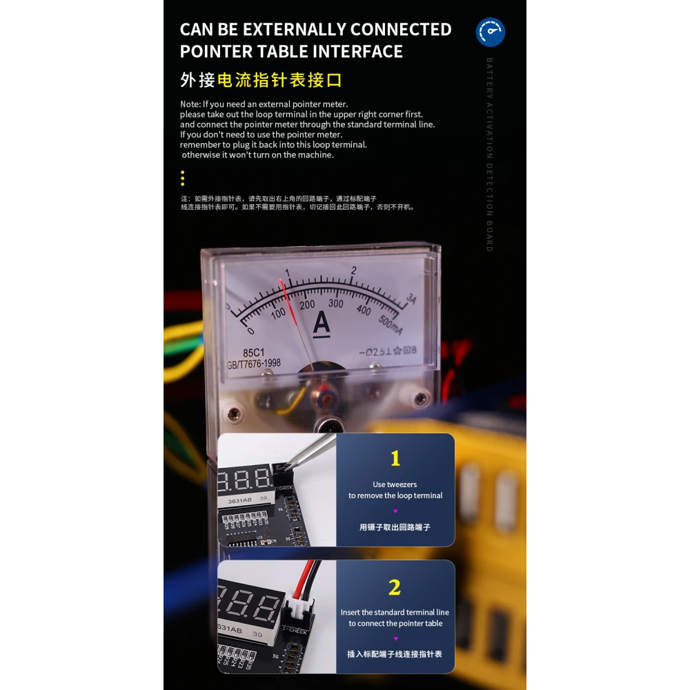 Mechanic BA27 battery activation board for iPhone and Android