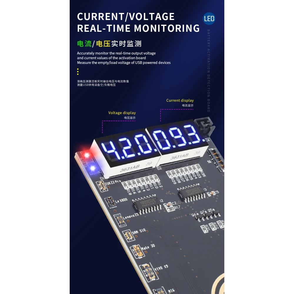 Mechanic BA27 battery activation board for iPhone and Android