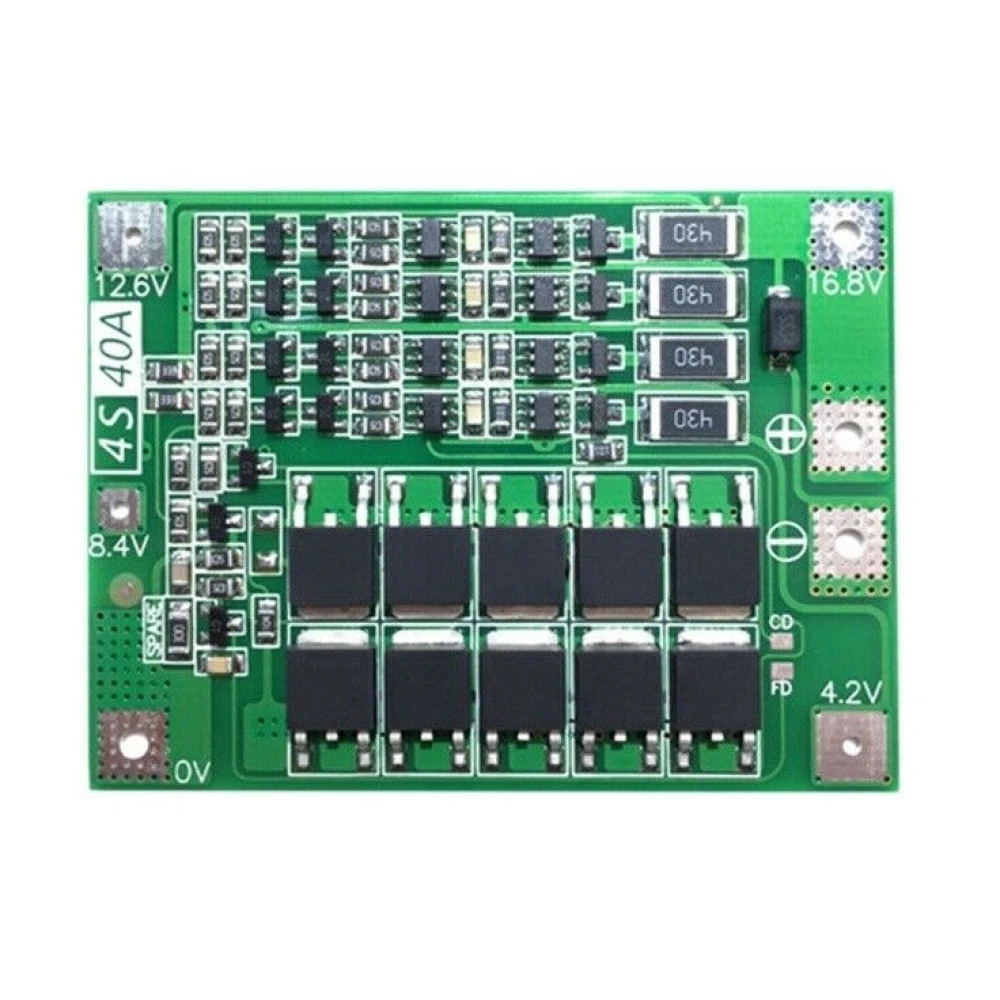 4S 40A Balanced Protection PCB Board for Lithium Battery
