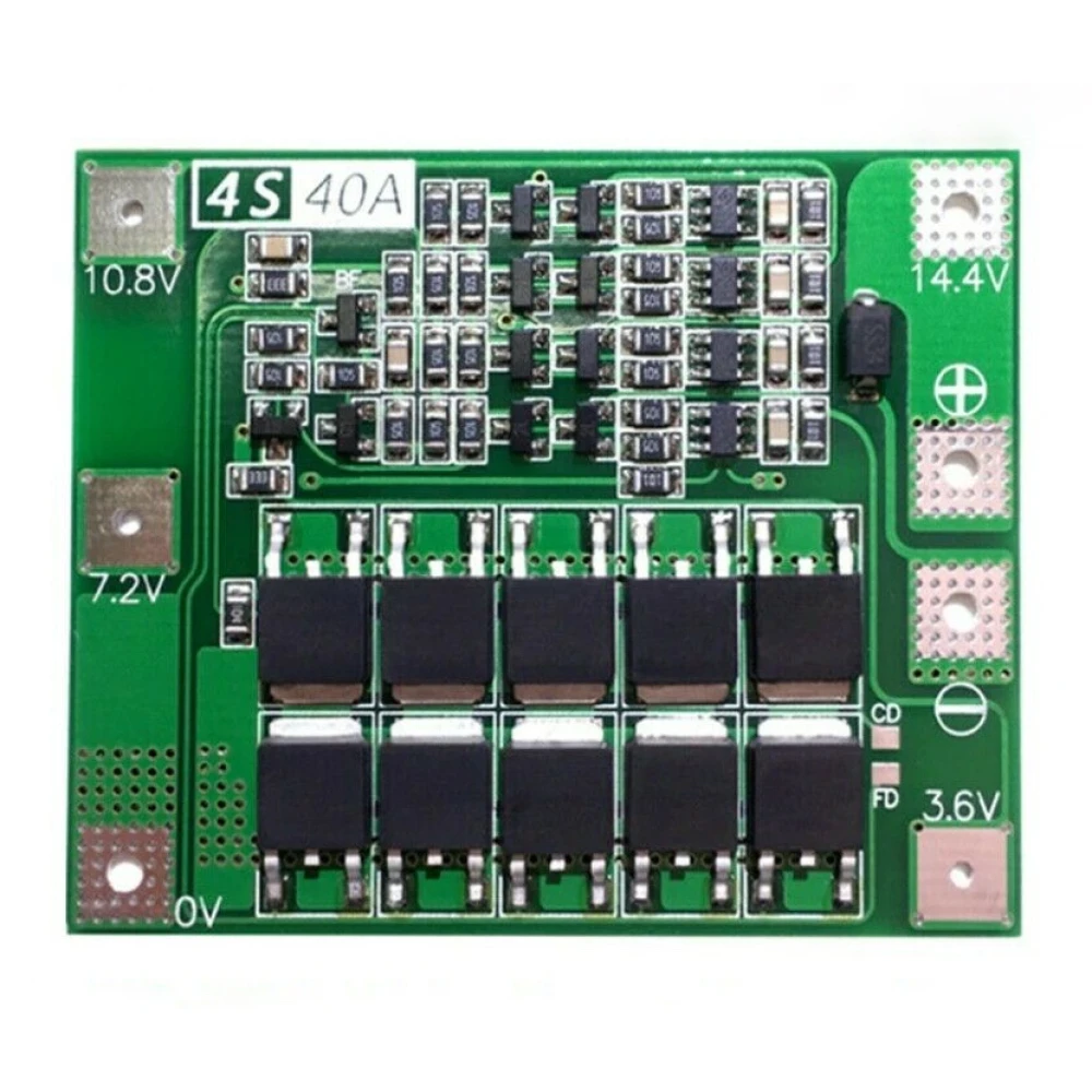 4S 40A PCB Protection Board for Lithium Battery