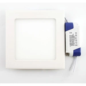 Superslim Square LED Panel 12W Cool White 6000K for Modern Lighting