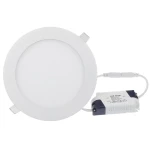 Round 24W cool white SuperSlim 6000K LED panel