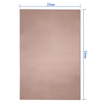 20x30cm Single-Sided FR4 Fibreglass PCB Board