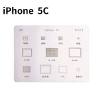 iPhone 5C IC stencil plate for BGA reballing by Mlink