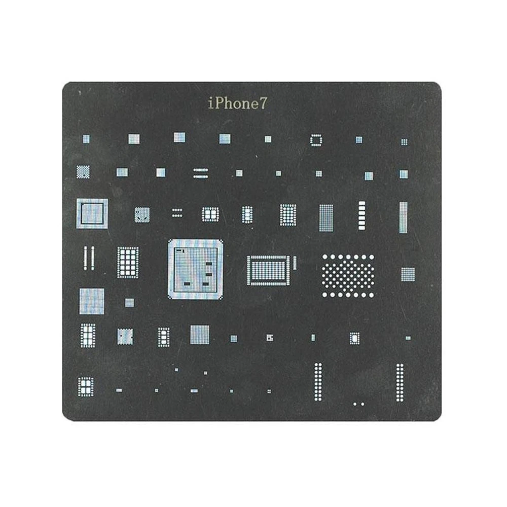 iPhone 7 IC stencil plate - BGA reballing template for precise repair