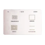 Samsung S6 IC stencil plate - BGA repair reballing template