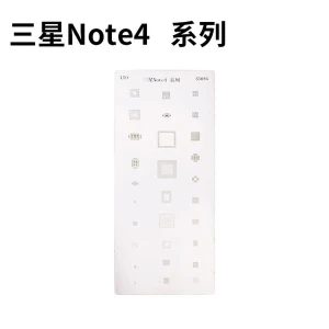 Samsung Note 4 stencil plate for IC reballing - Mlink professional tool