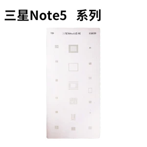 Samsung Note 5 IC reballing stencil plate with professional precision