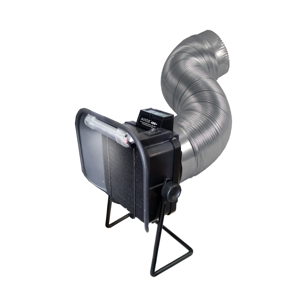 Aoyue 486 Plus SMD Repair Station with Fume Extractor Tube