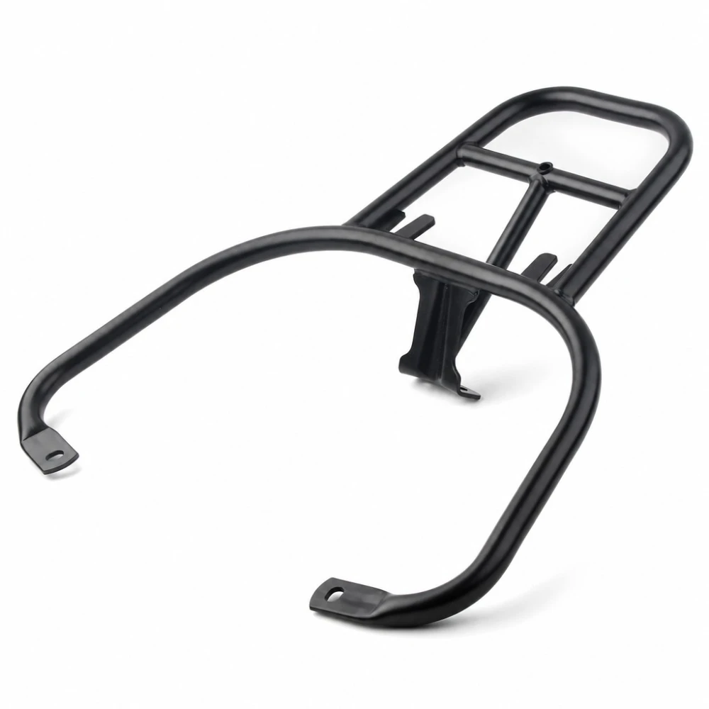 Rear Luggage Rack compatible with Piaggio GTS 300 / Sprint 150 - Black