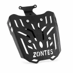 Rear Rack Zontes 150X / 125X — 4 mm Iron Luggage Carrier, Black