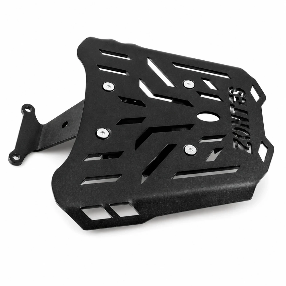 Rear Rack Zontes 150X / 125X — 4 mm Iron Luggage Carrier, Black
