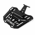 Rear Rack Zontes 150X / 125X — 4 mm Iron Luggage Carrier, Black