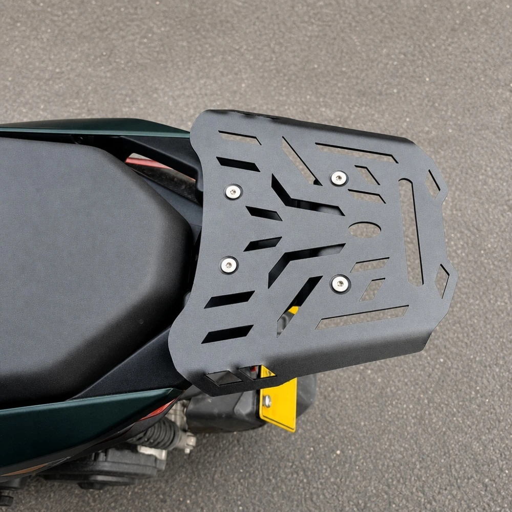 Rear Rack Zontes 150X / 125X — 4 mm Iron Luggage Carrier, Black