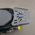 Rear Rack Zontes 150X / 125X — 4 mm Iron Luggage Carrier, Black